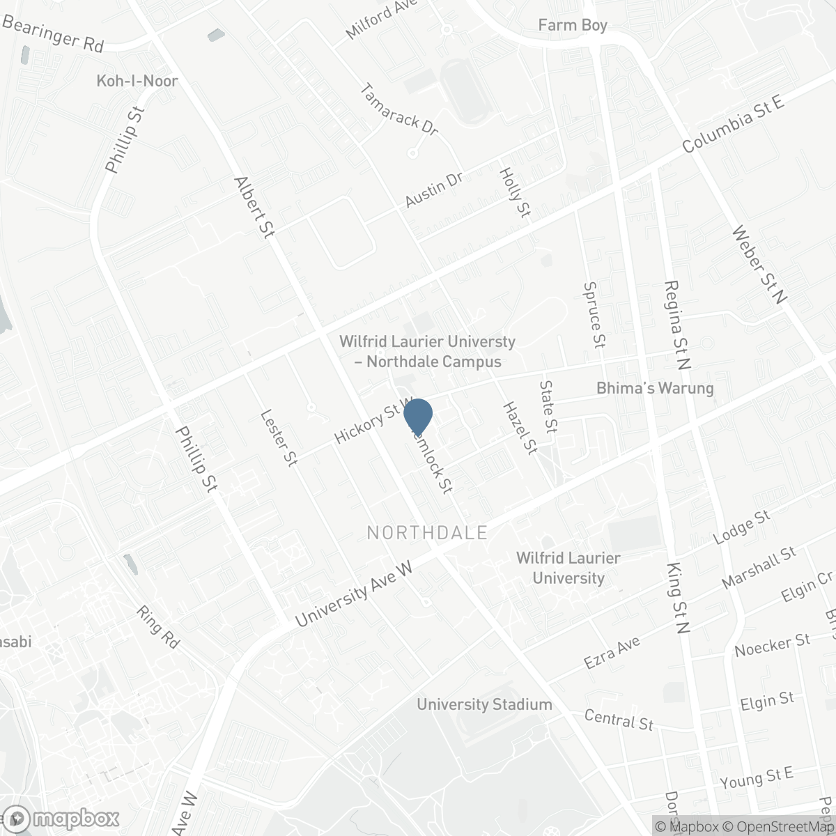 275 LARCH Street Unit# G105, Waterloo, Ontario N2L 3R2